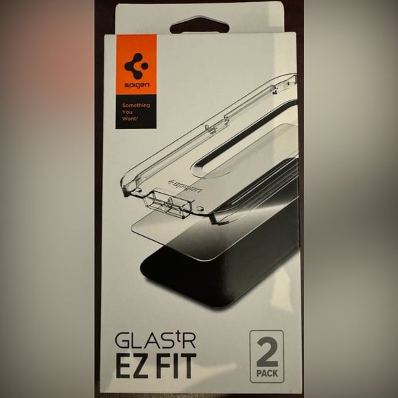 Spigen Tempered Glass Screen Protector [GlasTR EZ FIT] designed for iPhone 11 Pro Max/iPhone Xs Max [6.5 inch] [Case Friendly] - 2 Pack - product photo 5 of 5