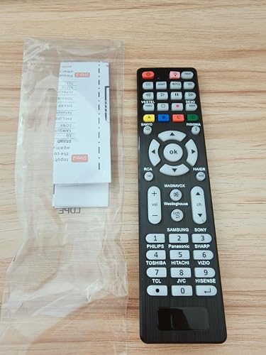 Universal-TV-Remote-Control Compatible with Samsung/LG/Vizio/Hisense/Sony/Philips/Onn/Sharp/RCA/Element/Westinghouse/Sanyo/Emerson TV and More Brand Smart TVs - product photo 4 of 5