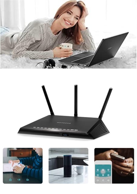 TP-Link AX1800 WiFi 6 Router (Archer AX21) – Dual Band Wireless Internet, Gigabit, Easy Mesh, Works with Alexa - A Certified for Humans Device, Free Expert Support - product photo 4 of 5