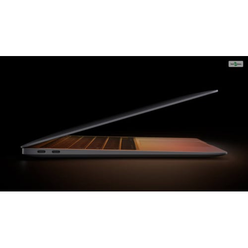 M1 MacBook Air keyboard and trackpad close-up