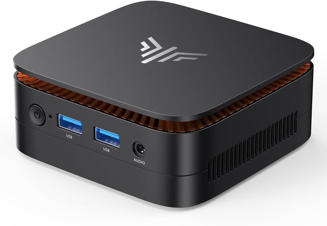 KAMRUI Pinova P2 Mini Gaming pc, Core i5-12600H (12C/16T, 4.5GHz), 16GB DDR4 512GB SSD Mini PC, 18MB Smart Cache, 4K Triple Display(DP+HDMI+USB-C)/WiFi6/BT5.2 Mini Computers for Home/Office/Business - product photo 4 of 5