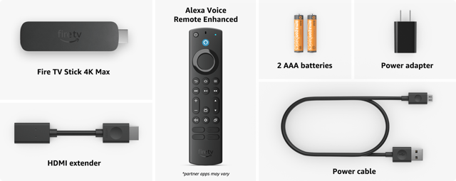 Amazon Fire TV Stick 4K Max streaming device, with AI-powered Fire TV Search, supports Wi-Fi 6E, free & live TV without cable or satellite - product photo 5 of 5