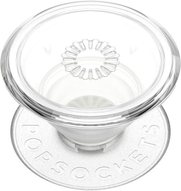 PopSockets Adhesive Phone Grip, Holder, Phone Stand, Clear - Clear