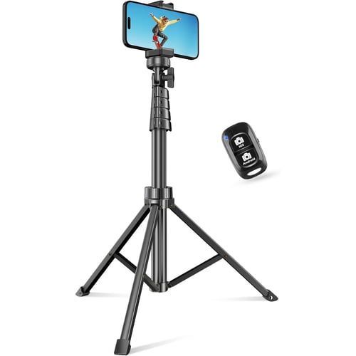 SENSYNE 62 inch phone tripod full extended view