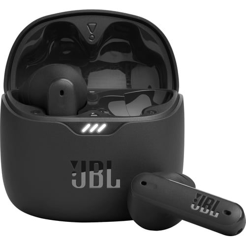 JBL Endurance Peak 4 earbuds close-up showing design details