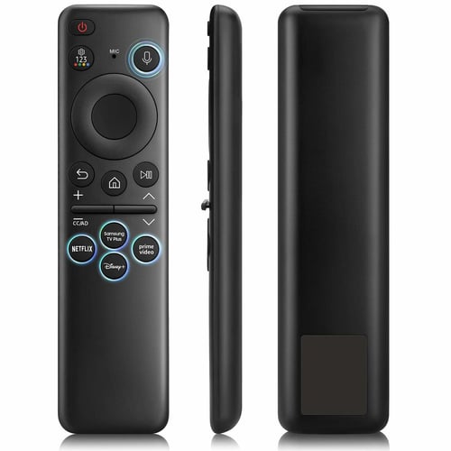 Rechargeable Samsung TV replacement voice remote front view