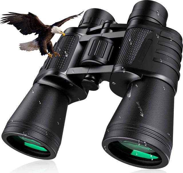 IPYNOKC 12x42 HD Binoculars for Adults, BAK4 Prism Waterproof Lightweight Binoculars with Low Light Vision for Bird Watching, Hunting, Hiking, Travel, Cruise - product photo 3 of 5