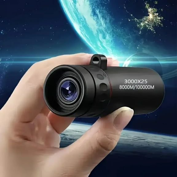 8x21Optical Monocular Telescope HD, Clear Vision Pocket Scope & High Power, Mini Monoculars for Men Women, Outdoor Gear for Camping, Hunting, Sports, Travel - product photo 4 of 5