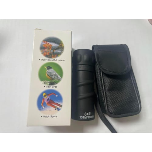 8x21 HD Monocular Telescope compact pocket size