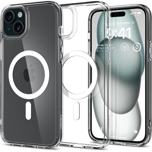 Spigen Ultra Hybrid MagFit showing camera protection and overall fit on S24 FE