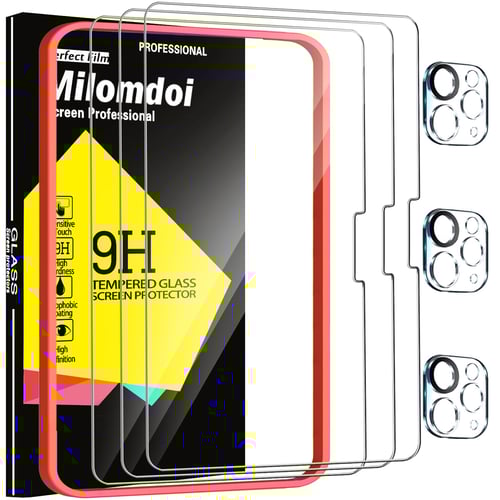 Milomdoi camera lens protector for iPhone 11 Pro Max