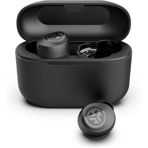 JLab Go Air Pop+ earbuds in black