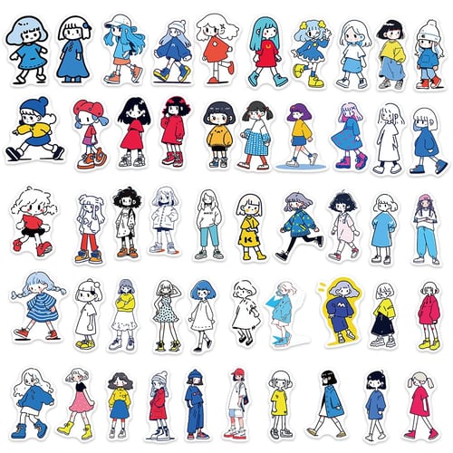 Witch stickers applied to water bottle