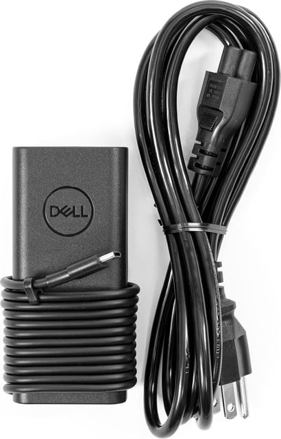 Dell 65W USB-C Laptop Charger for XPS and Latitude 5000 - Power Cord Included