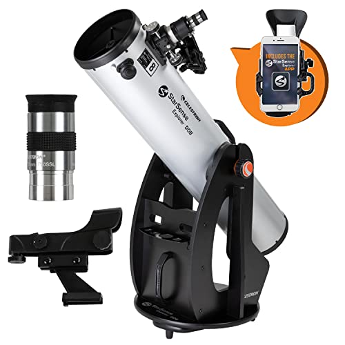 Celestron StarSense Explorer 8-inch App-Enabled Telescope – 203mm Dobsonian with Smartphone Dock & StarSense App – iPhone & Android Compatible – Easy-to-Use for Beginners - product photo 3 of 5