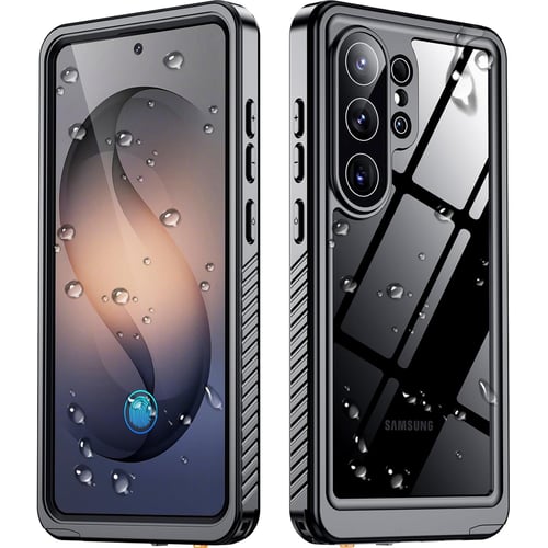 SPIDERCASE Galaxy S26 Ultra full body protective case in black and clear