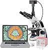 Swift Compound Trinocular Microscope SW350T,40X-2500X Magnification,Siedentopf Head,Two-Layer Mechanical Stage,with Swiftcam 5 Megapixel Camera and Software Windows/Mac/Linux and USB 3.0 Cable - product photo 3 of 5