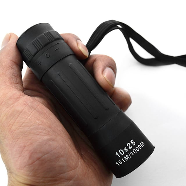 10x25 Monocular Telescope Outdoor Mini Portable High Magnification Telescope,Black - product photo 5 of 5