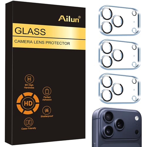 Ailun 3 Pack Camera Lens Protector for iPhone 17 Pro Max