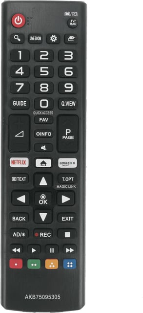 Backlit Remote for LG Smart TV, Universal Replacement for All LG TV Remote Control for Easy Nighttime Use.1-Year Warranty. - product photo 3 of 5