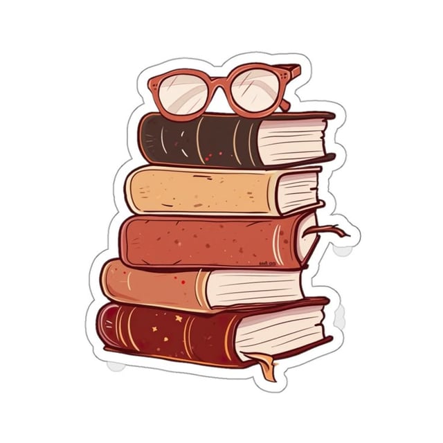 100 PCS Book Stickers for Kindle, Holographic Thickened Aesthetic Reading Bookish Vinyl Stickers for Kindle Water Bottles| Easier to Peel Off| Scratch & Fade Resistant| No Curling| Reusable - product photo 2 of 5