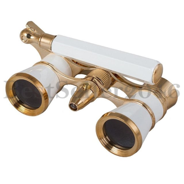 Aethrix 3X25 Opera Glasses for Women Binoculars with Adjustable Handle & Chain, Portable Vintage Theater Glasses Compact Binoculars for Adults in Music Concerts Opera Houses Cinema - product photo 3 of 5