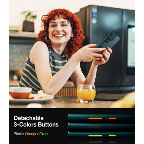 TORRAS Guardian case showing translucent matte back panel detail