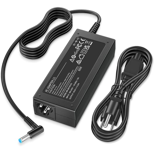 HP 65W Smart Blue Tip Charger 4.5mm connector