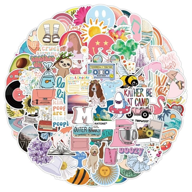 55pcs Demon Anime Slayer‌ Stickers for Teens, Teen-Age Hot Cartoon Sticker for Water Bottle,Laptop,Waterproof Vinyl Decals for Teen Adult Party Supply Favor Decor(Colourful-A) - product photo 5 of 5
