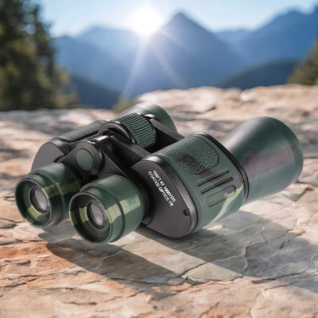 High Powered Monocular 12x52 - HD BAK4 Prism Waterproof for Men Women, Hunting Hiking Travel (Black) - product photo 5 of 5