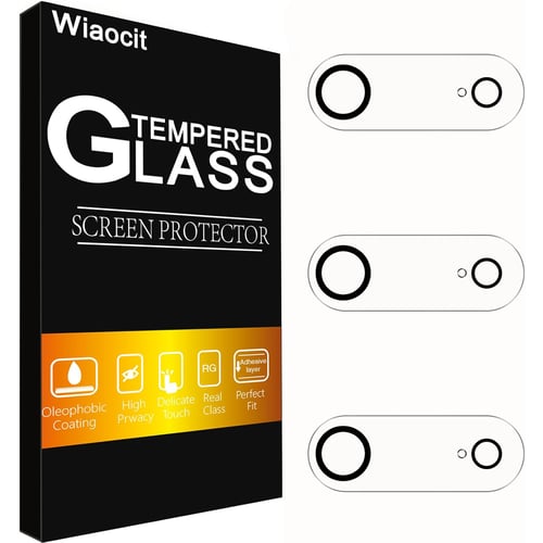 Wiaocit 3-Pack Tempered Glass Camera Lens Protector for iPhone Air
