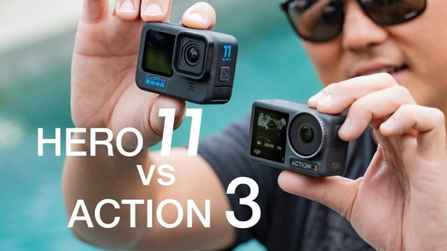 GoPro vs DJI Action Camera - product photo 4 of 5