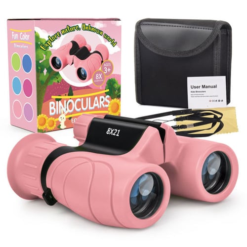 Kids binoculars in green color option for outdoor use