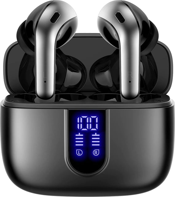 TAGRY Bluetooth Headphones in-Ear Ear Buds with Mic for TV X09 AI Bud - product photo 3 of 5