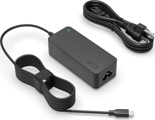 JEIBAO New Slim 65W USB C Laptop Charger Compatible with HP Chromebook X360, Envy X360, Elitebook X360, Spectre X360, Elitebook/Chromebook/Elite x2/Envy/ProBook Travel Type C Power Cord Supply - product photo 5 of 5
