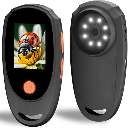 KeFvoer Handheld Digital Microscope front view with 2-inch IPS screen