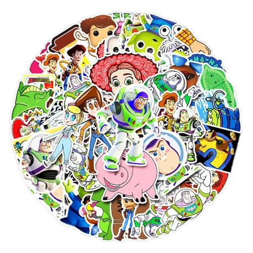 Toy Story sticker pack variety spread