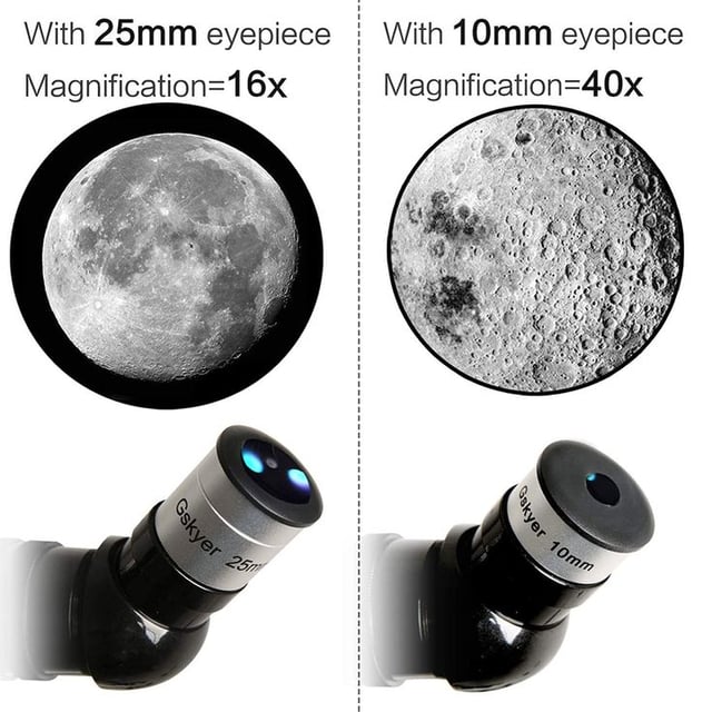 Gskyer Telescope, Telescopes for Adults, 80mm AZ Space Astronomical Refractor Telescope Kids, Adults Astronomy, German Technology Scope - product photo 2 of 5