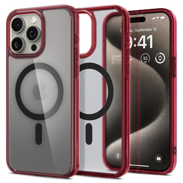Spigen for iPhone 13 Pro Max Case, Ultra Hybrid MagFit [Anti-Yellowing] [Compatible with Magsafe] - Clear - product photo 5 of 5