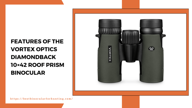 Vortex Optics Diamondback 10x42 Roof Prism Binocular - product photo 5 of 5