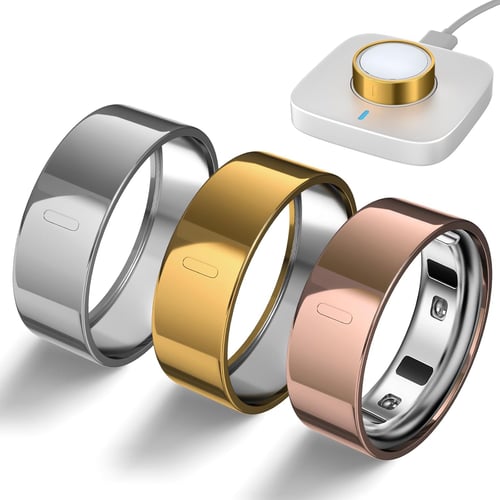 Sylacor 3-pack TPU Oura Ring protector covers in multiple colors