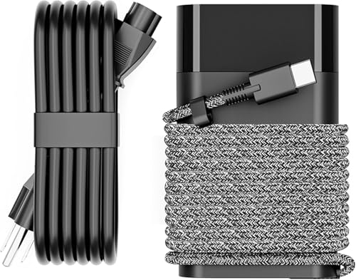 WZXHU Slim 65W USB C Laptop Charger Compatible with HP Spectre x360, Envy, Elitebook x360, Omnibook, Pavilion, Chromebook, Elite x2 Travel Type C Power Cord Ac Adapter - product photo 5 of 5