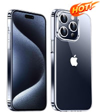 Temdan for iPhone 12 Case for iPhone 12 Pro Case, [12 FT Military Grade Drop Protection] with 2 Pack [Glass Screen Protector+ Camera Lens Protector] Non-Slip Shockproof Case,Black - product photo 3 of 5