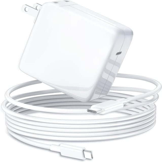 Mac Book Pro Charger - 96W USB C Charger Fast Charger for USB C Port MacBook pro & MacBook Air, ipad Pro, Samsung Galaxy and All Type C Device, 6.6 ft USBC Cable Included - product photo 5 of 5