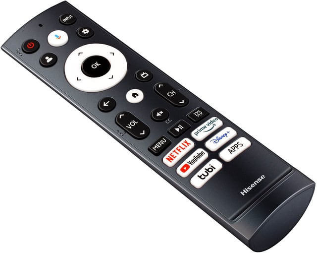 Voice Remote Control Replacement for Hisense Smart Google TV，Compatible with Hisense QLED UHD Mini-LED ULED Google TVs - product photo 3 of 5