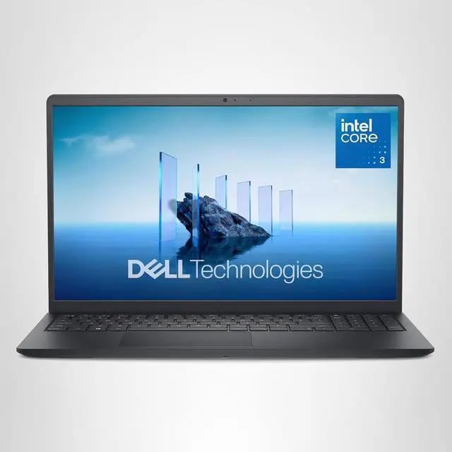 Dell 15 Laptop DC15250-15.6-inch FHD 120Hz Display, Intel Core 3 Processor 100U, 8GB DDR4 RAM, 512GB SSD, Intel UHD Graphics, Windows 11 Home, Onsite Service - Carbon Black - product photo 5 of 5