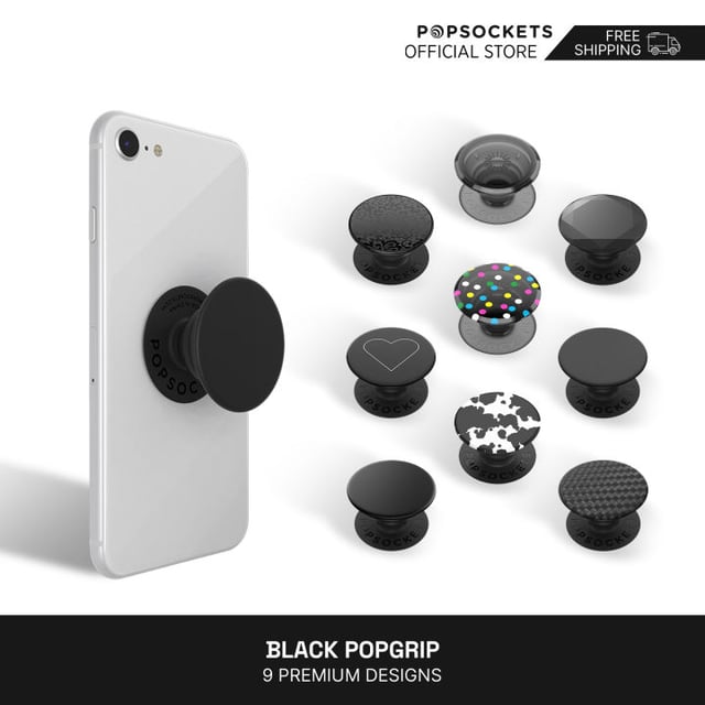PopSockets Adhesive Phone Grip, Holder, Phone Stand, Clear - Clear - product photo 2 of 5