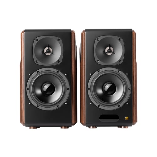 Edifier speaker side profile view