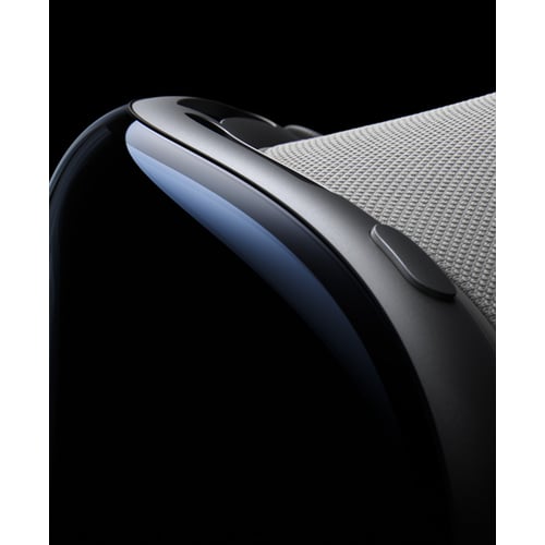 Apple Vision Pro side glass design detail