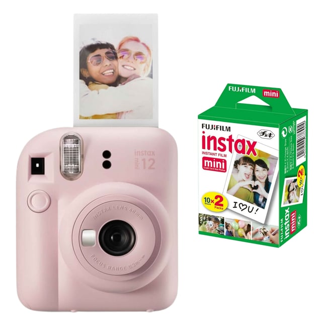 Fujifilm Instax Mini 12 Instant Camera - Blossom Pink - product photo 4 of 5